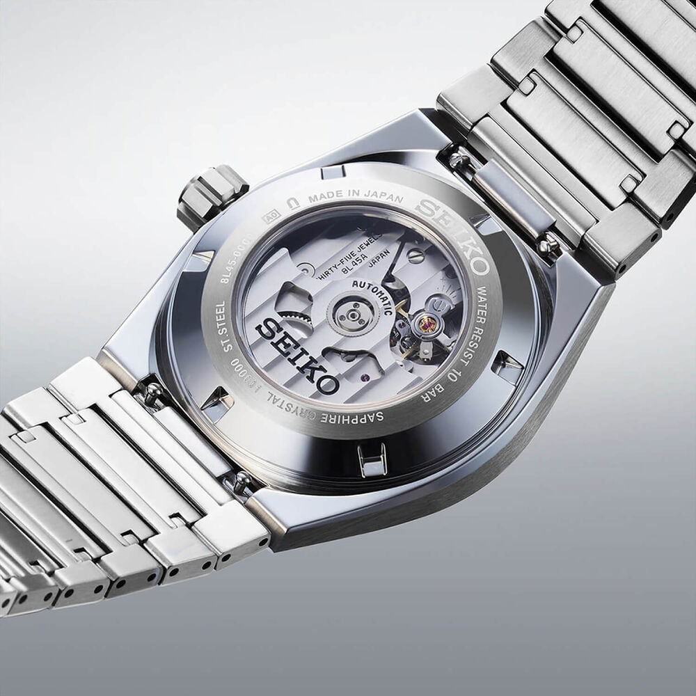 Seiko King Seiko VANAC 'Tokyo Twilight' 41mm Purple Dial Steel Bracelet Watch image number 5