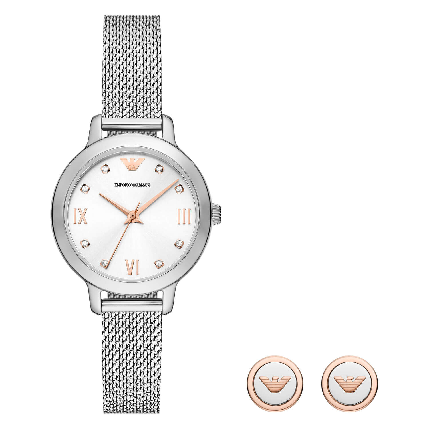 Emporio armani watch shop set