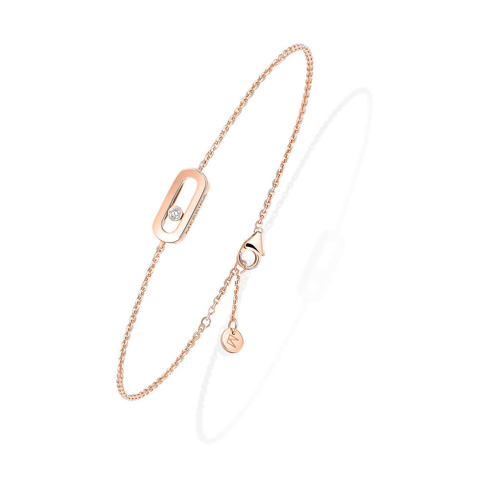 Messika Care(s) 0.01ct Diamond Rose Gold Bracelet image number 0
