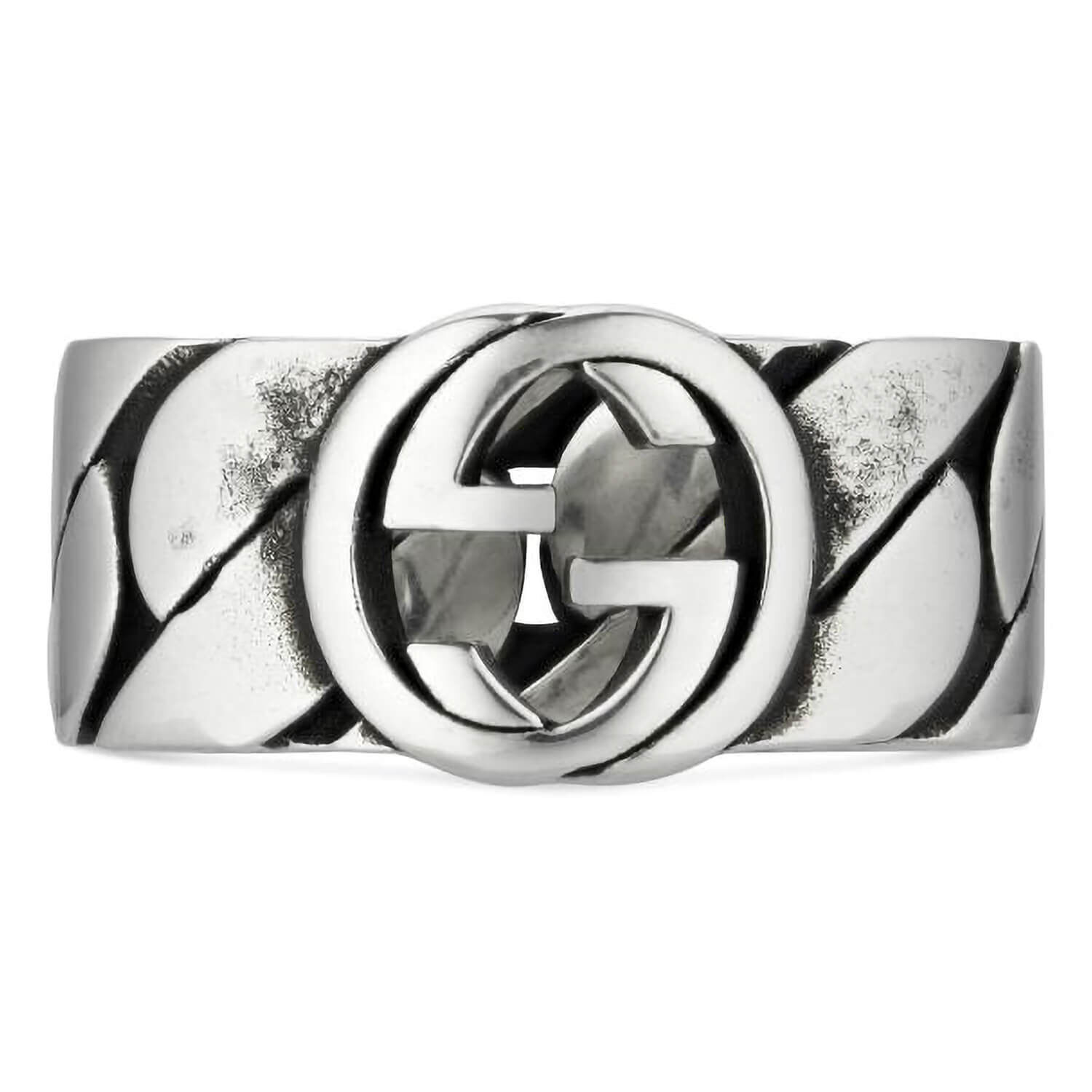 Interlocking gucci ring online