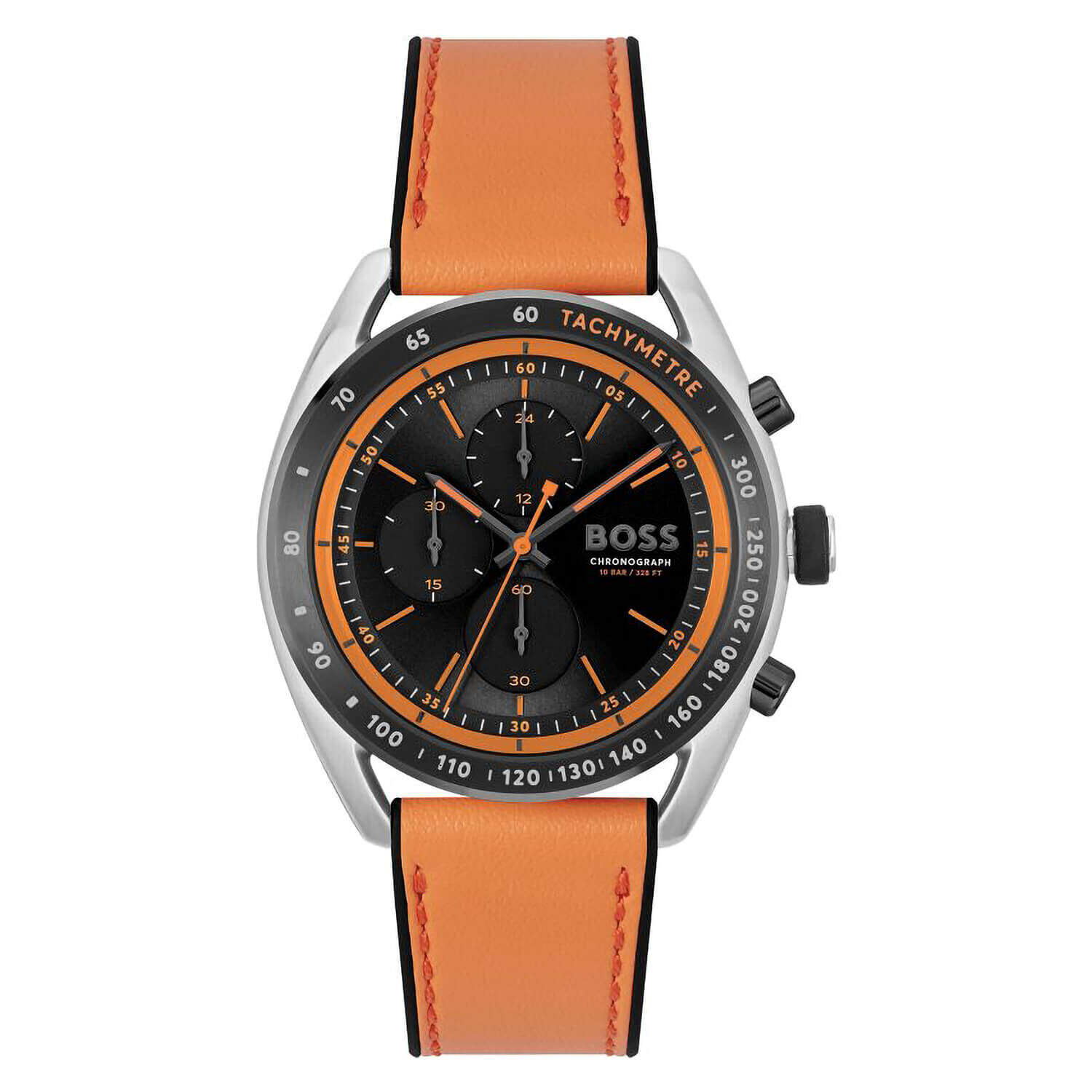 Black and orange boss watch on sale