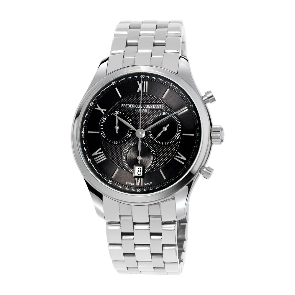 Frederique Constant Classic Chrono Steel 40mm Men's Watch image number 0