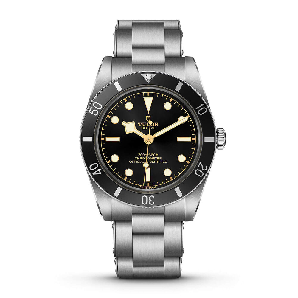 TUDOR Black Bay 54 37mm Black Dial & Bezel Bracelet Watch