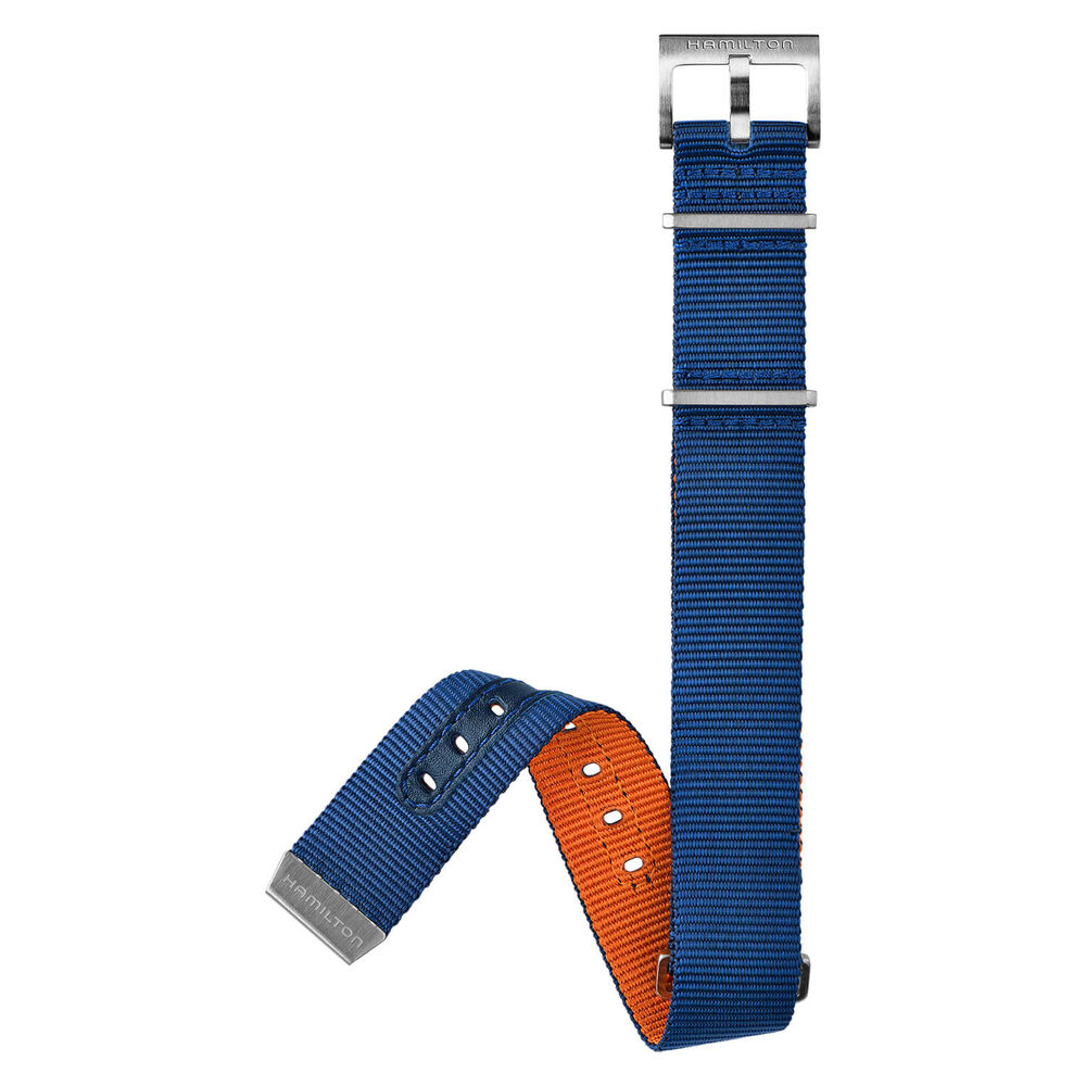 Hamilton Khaki Navy Scuba Auto 40mm Blue Dial Steel Case Strap Watch image number 3