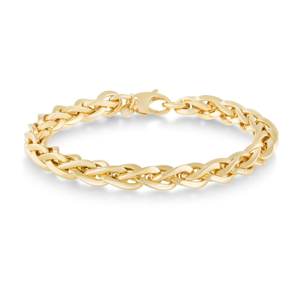9ct Gold Heavy Link Bracelet