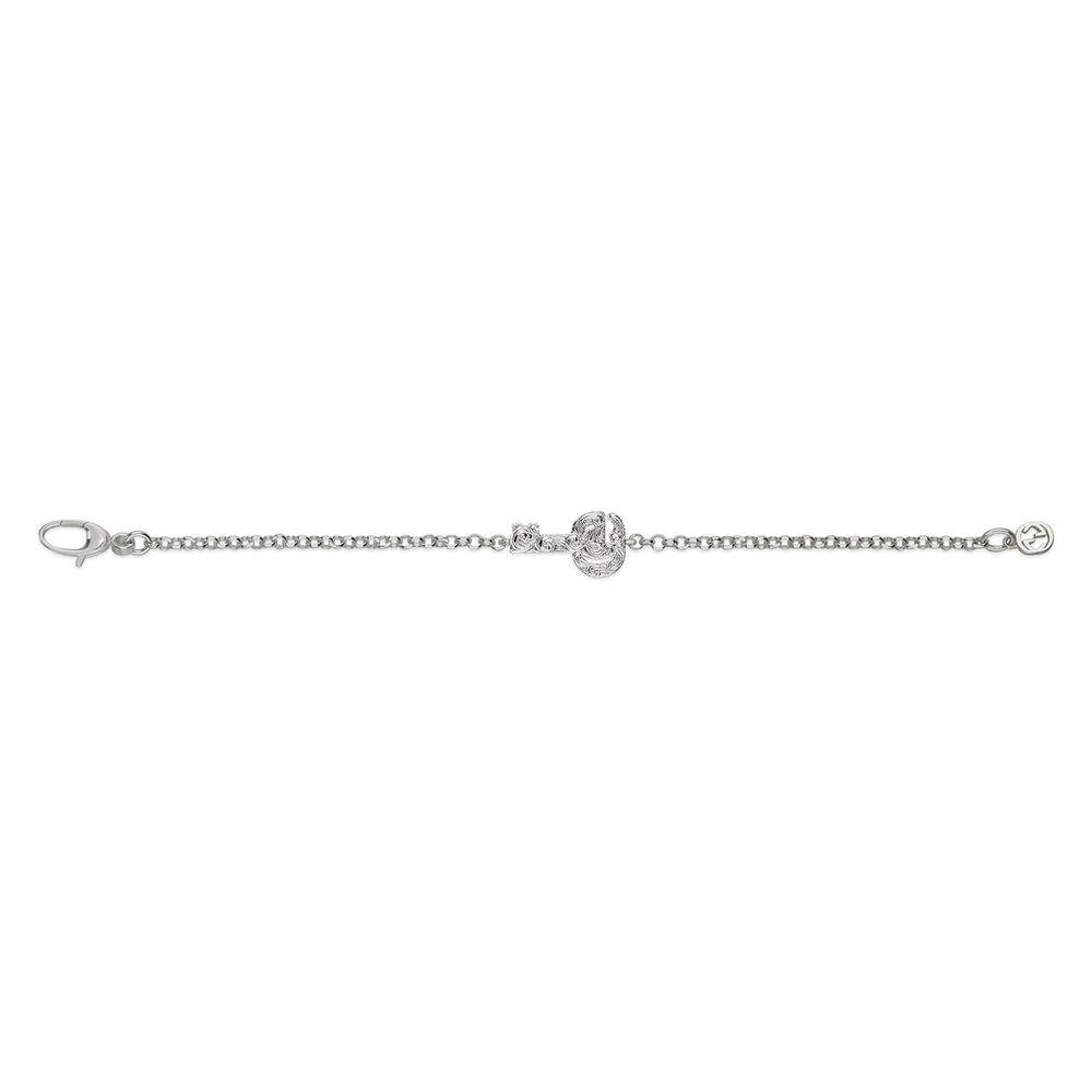 Gucci GG-Marmont Silver Key Bracelet image number 2