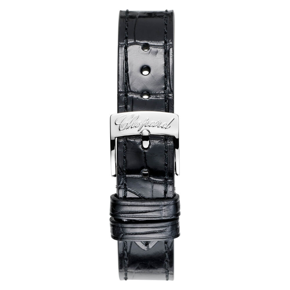 Pre-Owned Chopard Imperiale Quartz 28mm White Dial Black Leather Strap Watch image number 2