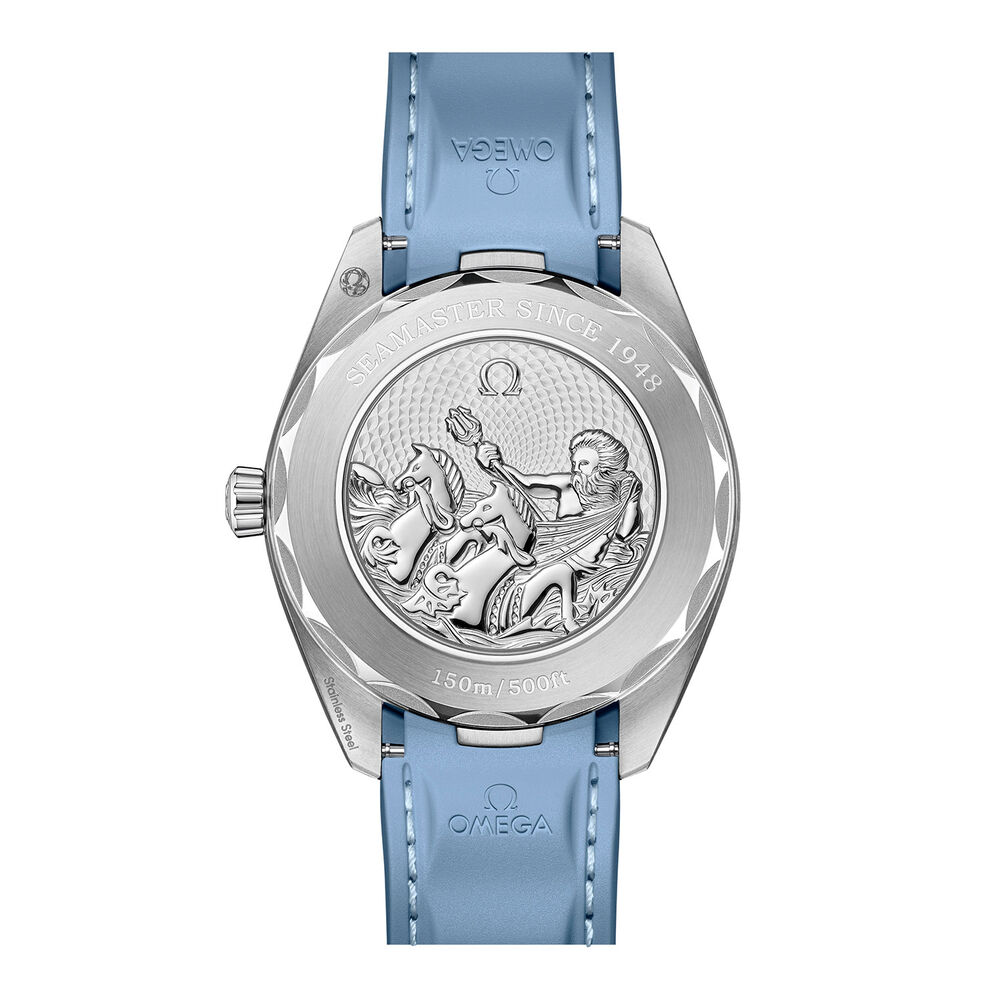 OMEGA Seamaster Aqua Terra 150M 41mm Summer Blue Dial & Rubber Strap Watch image number 2