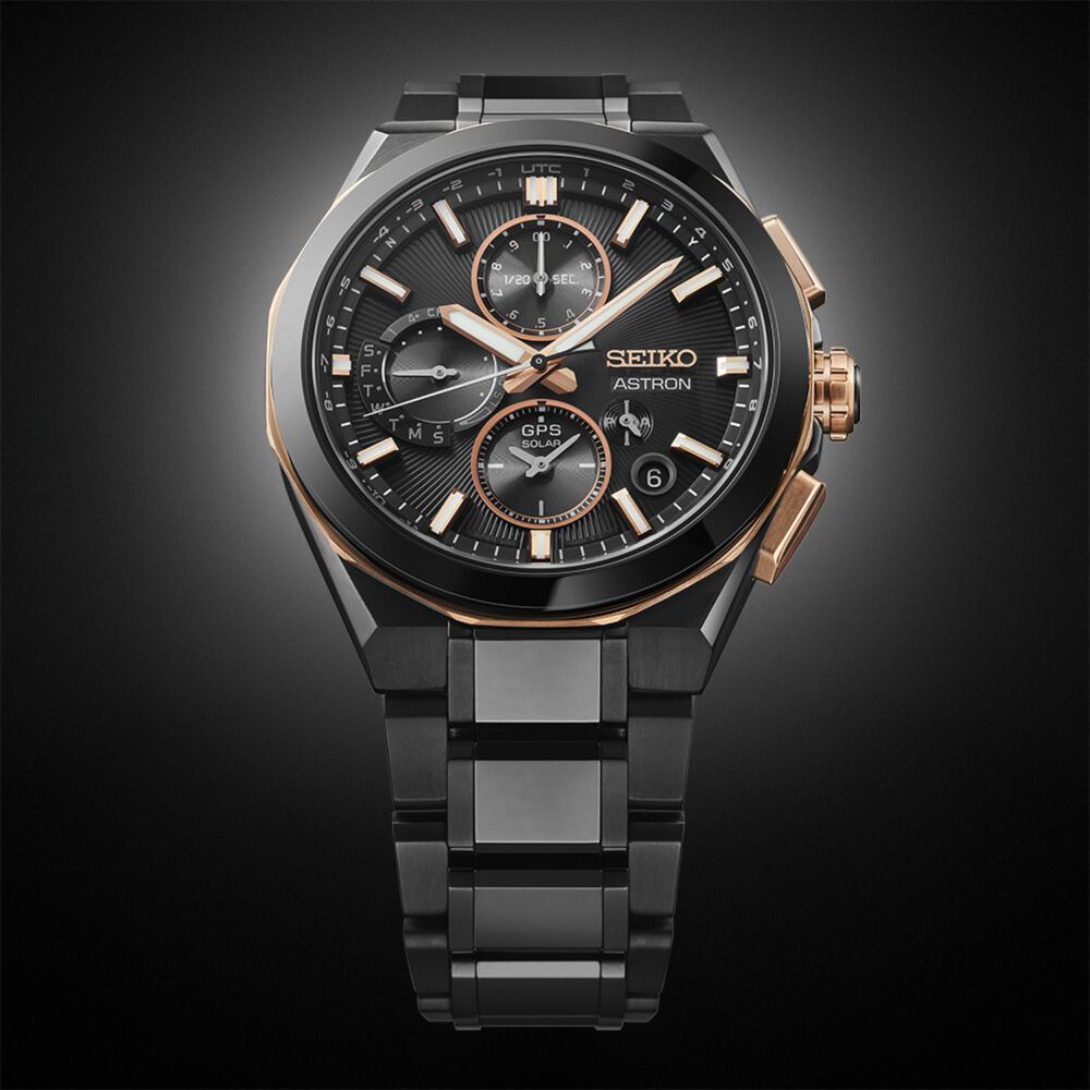 Seiko Astron GPS Solar 5X Dual-time Chronograph ‘100th Anniversary of Seiko’ Limited Edition Watch image number 3