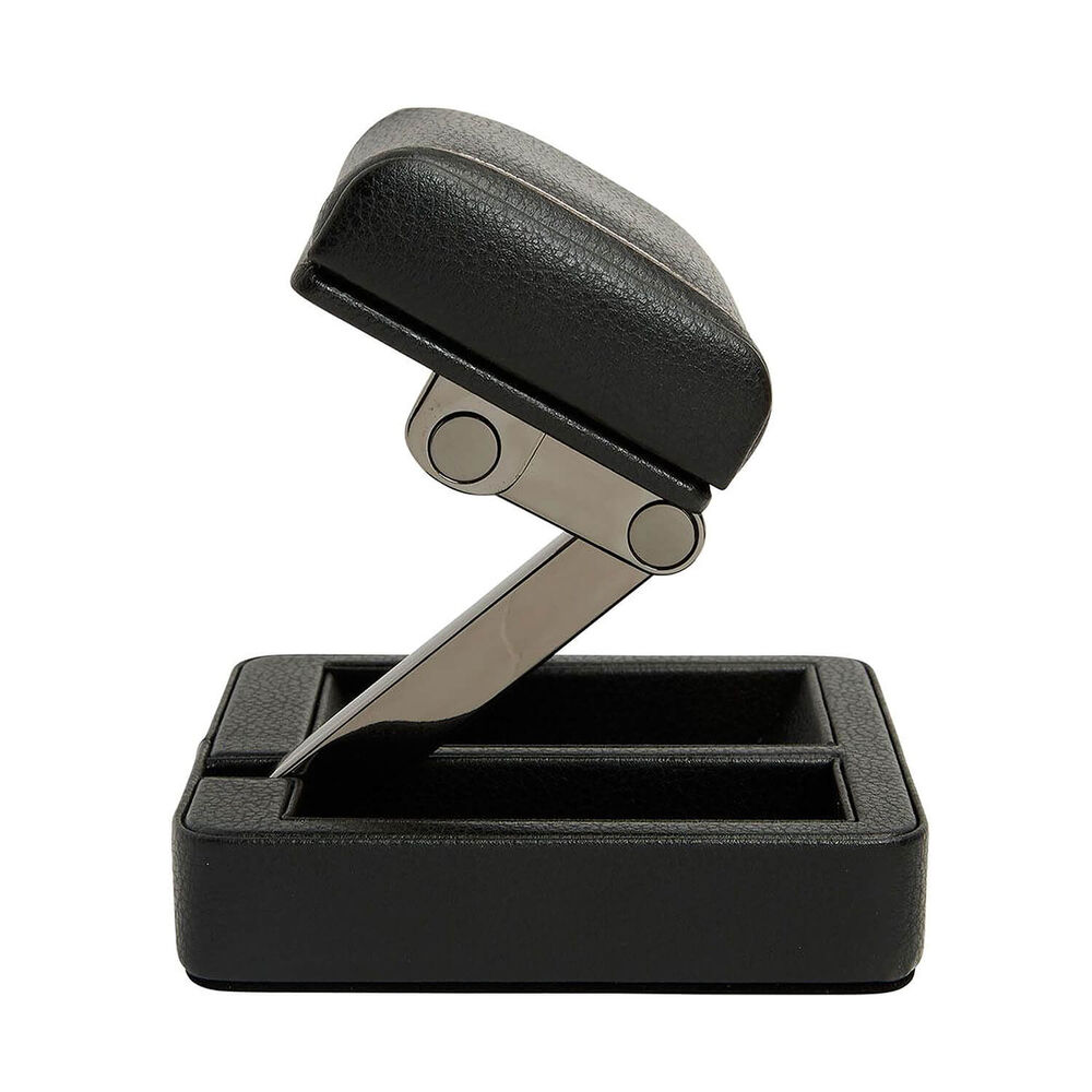 WOLF British Racing Black Single Travel Watch Stand