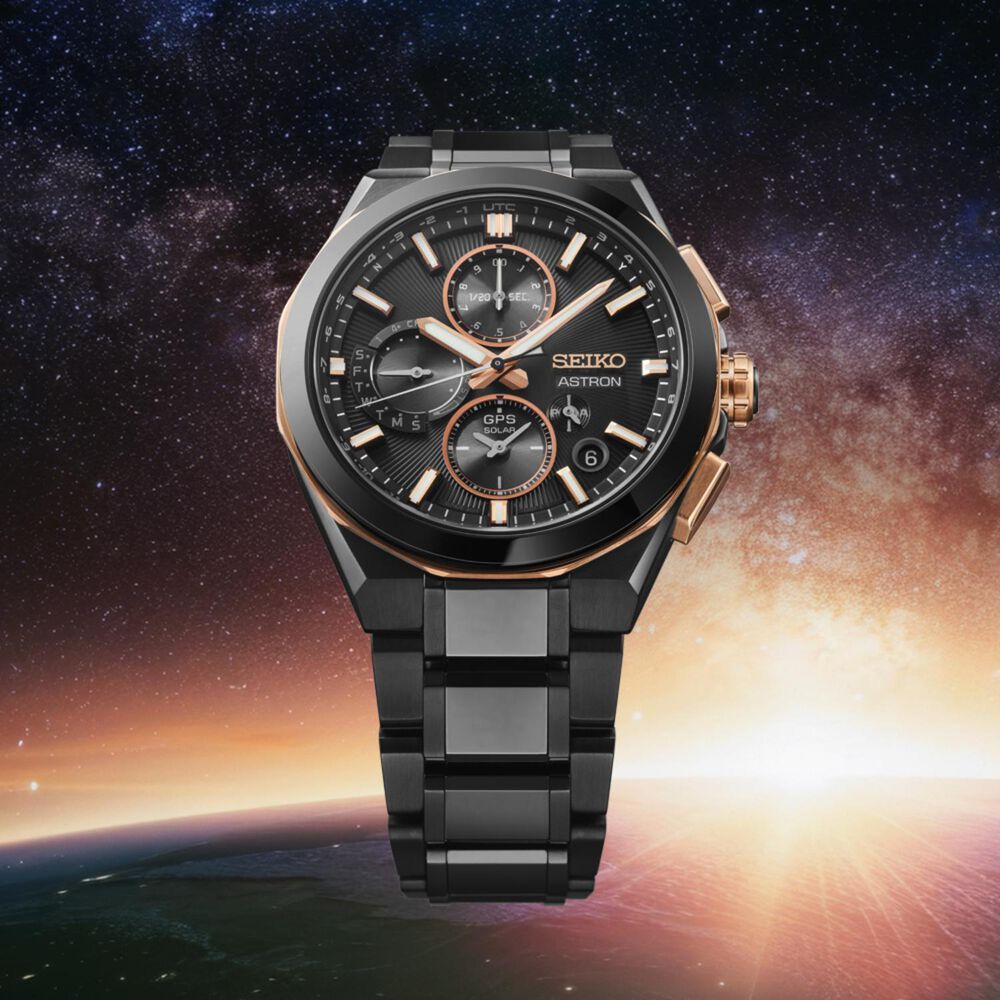 Seiko Astron GPS Solar 5X Dual-time Chronograph ‘100th Anniversary of Seiko’ Limited Edition Watch image number 6