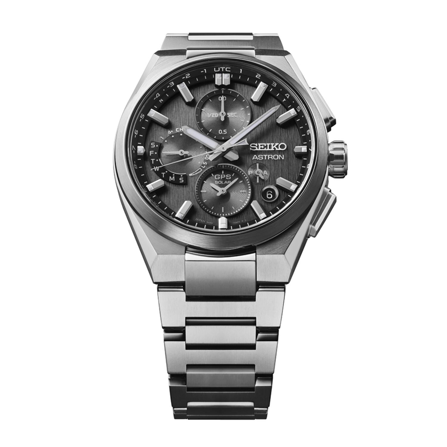 Seiko Astron GPS Solar 5X Chronograph Celestial Grey Seiko Astron GPS Solar 5X Chronograph Celestial Grey