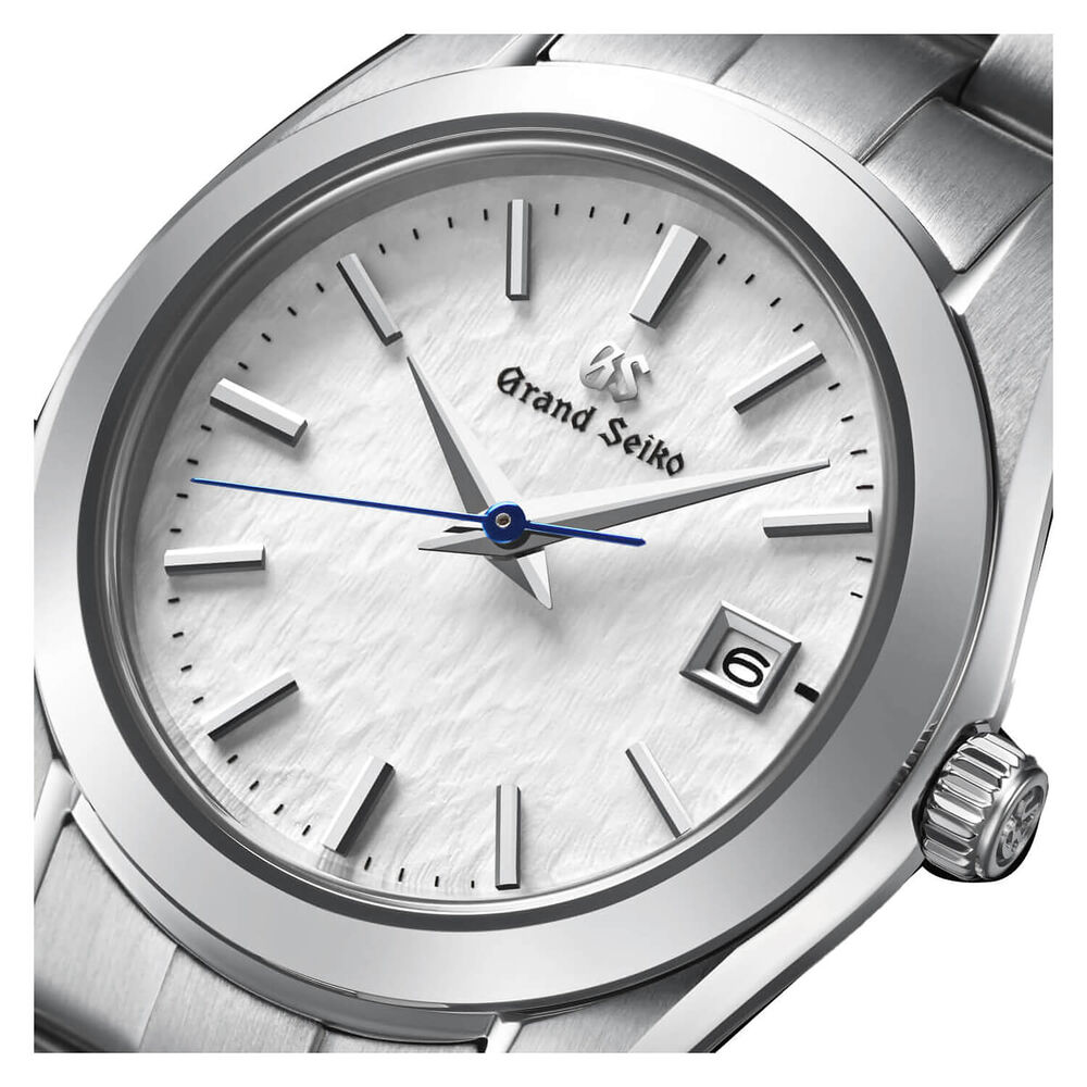 Grand Seiko Quartz "Snowflake" 28.9mm Steel Bracelet Watch