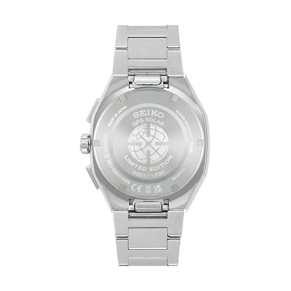 Seiko Astron GPS Solar 2026 Limited Edition Crystal Green Titanium Case & Bracelet Watch