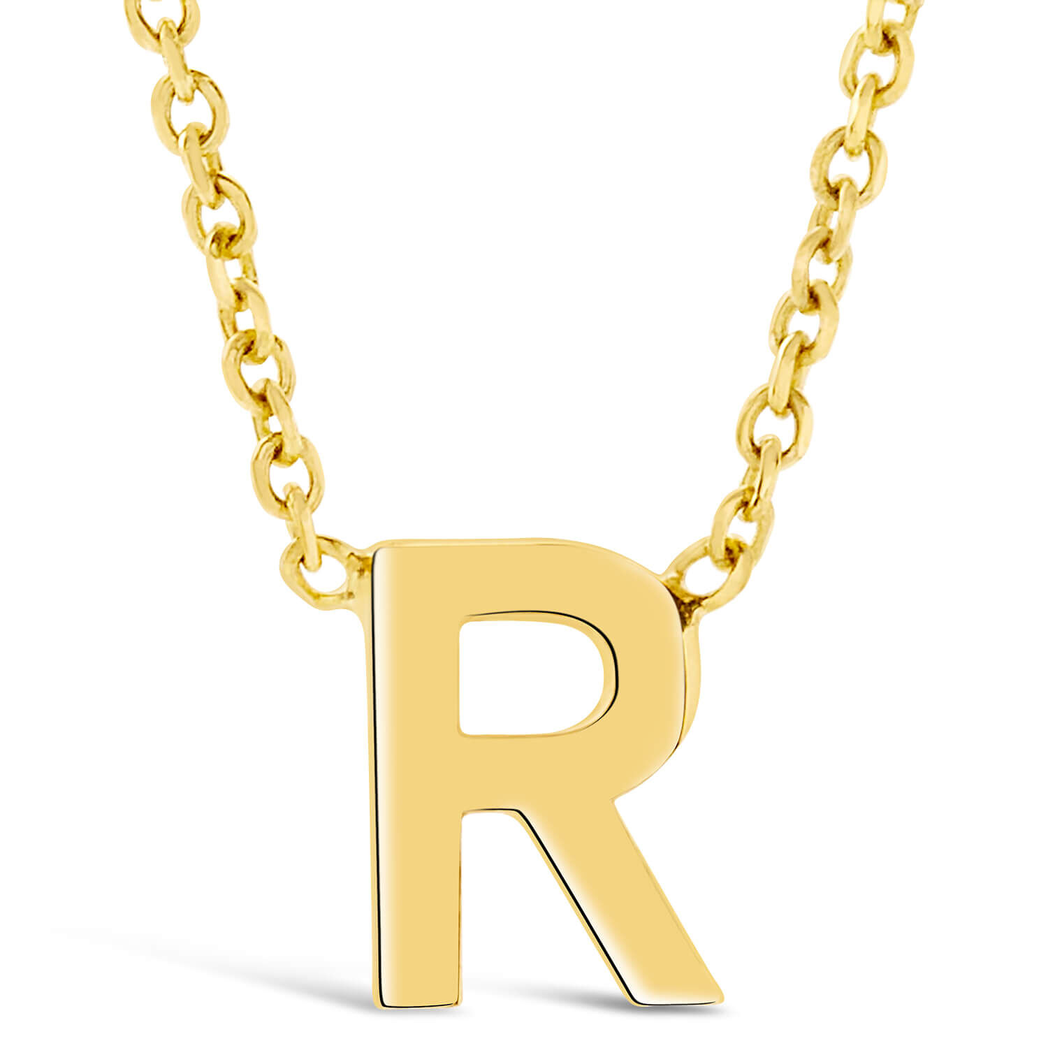 9 carat gold sales initial pendant