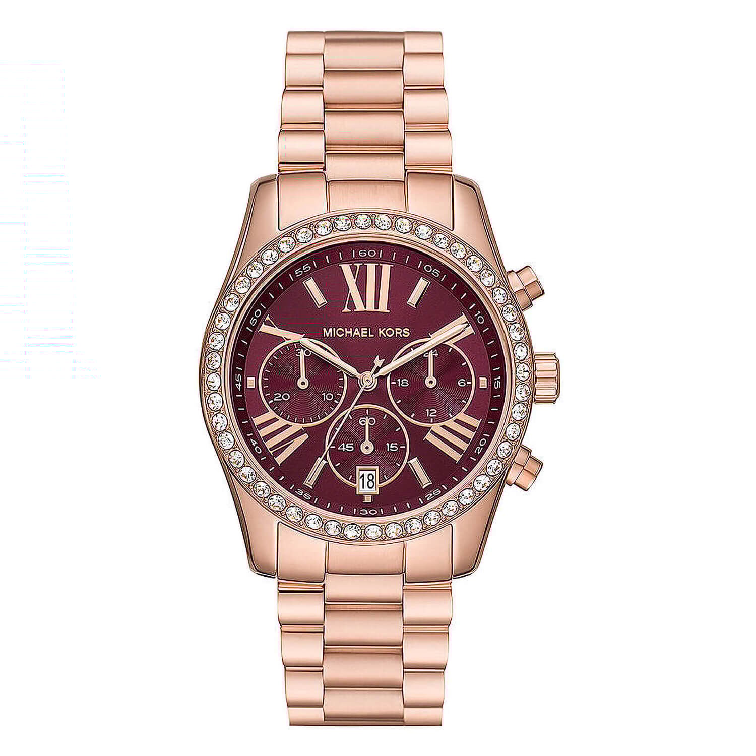 Michael kors watch purple sales