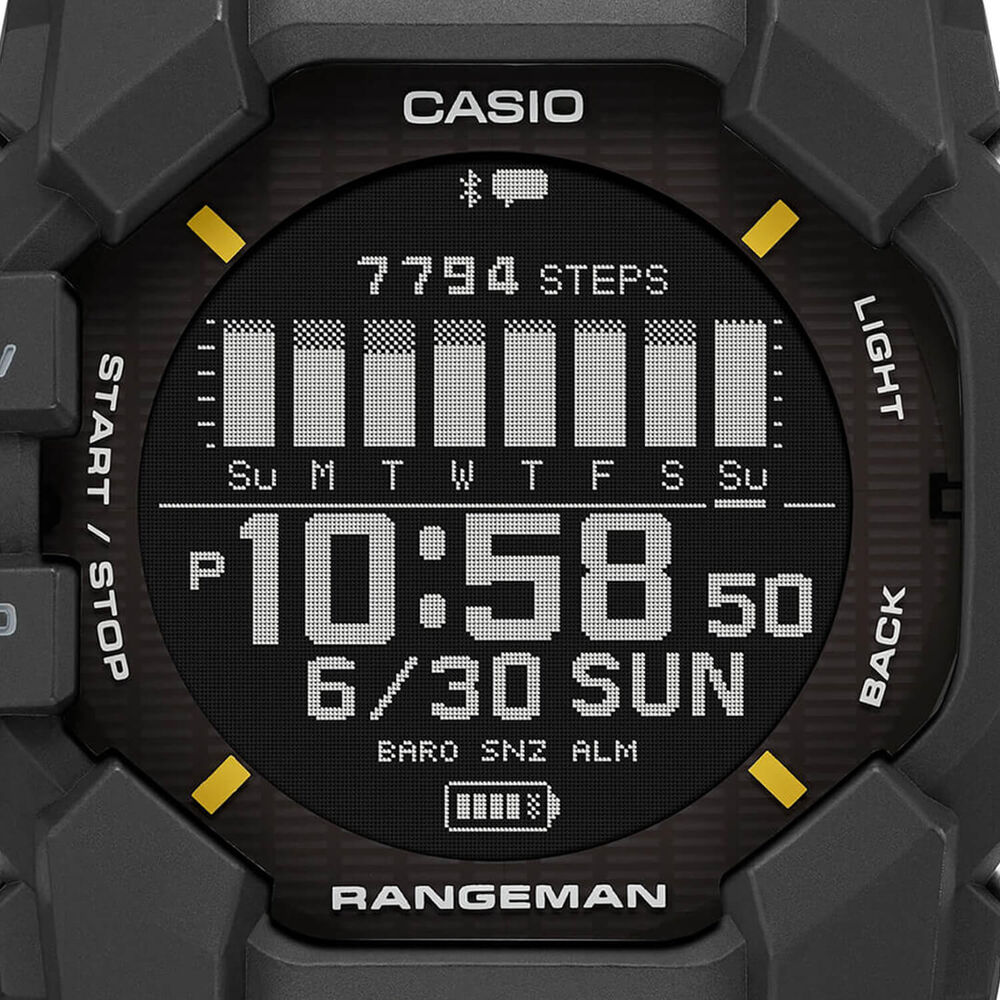 G-SHOCK Master of G Rangeman 60.6mm Dial Black Resin Strap Watch image number 2