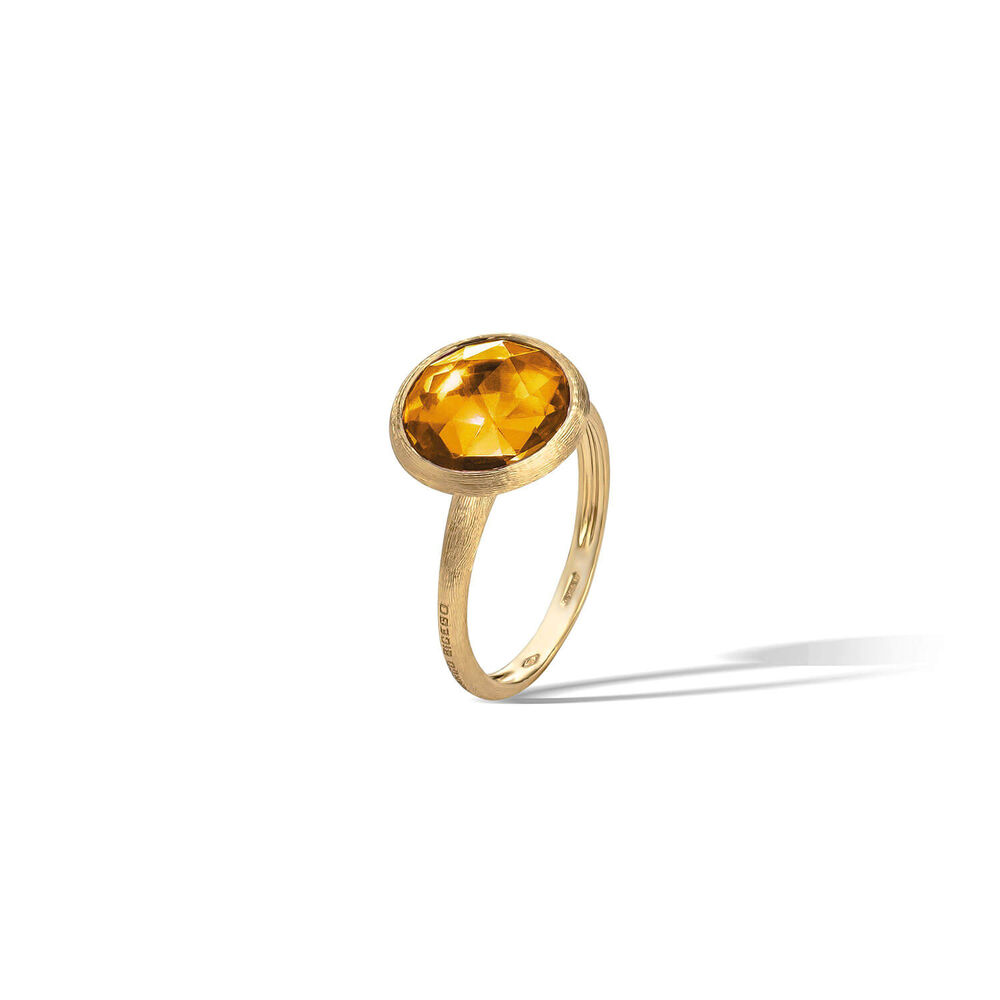 Marco Bicego 18ct Yellow Gold Rose Cut Quartz Ring image number 0