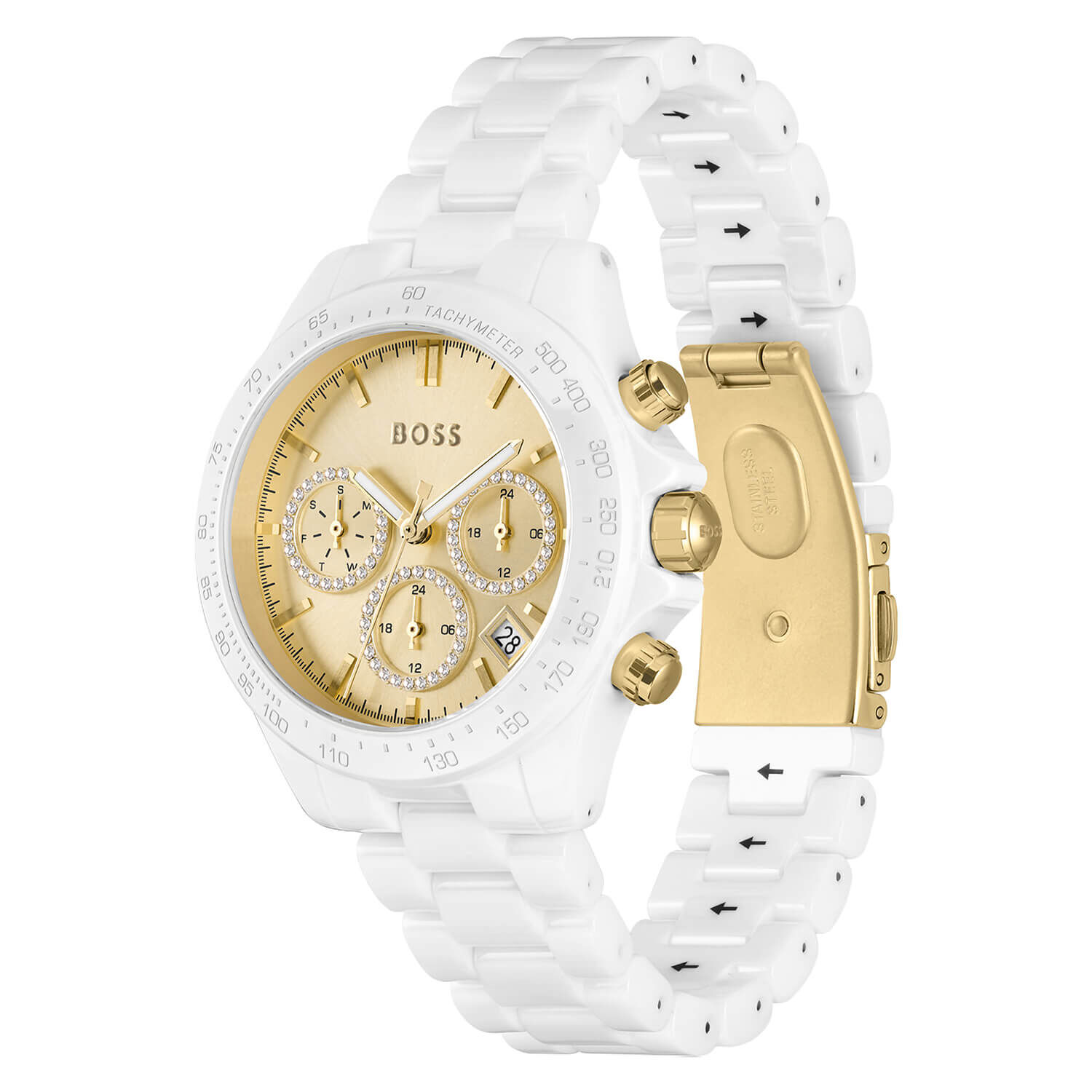 Hugo boss deals tachymeter gold