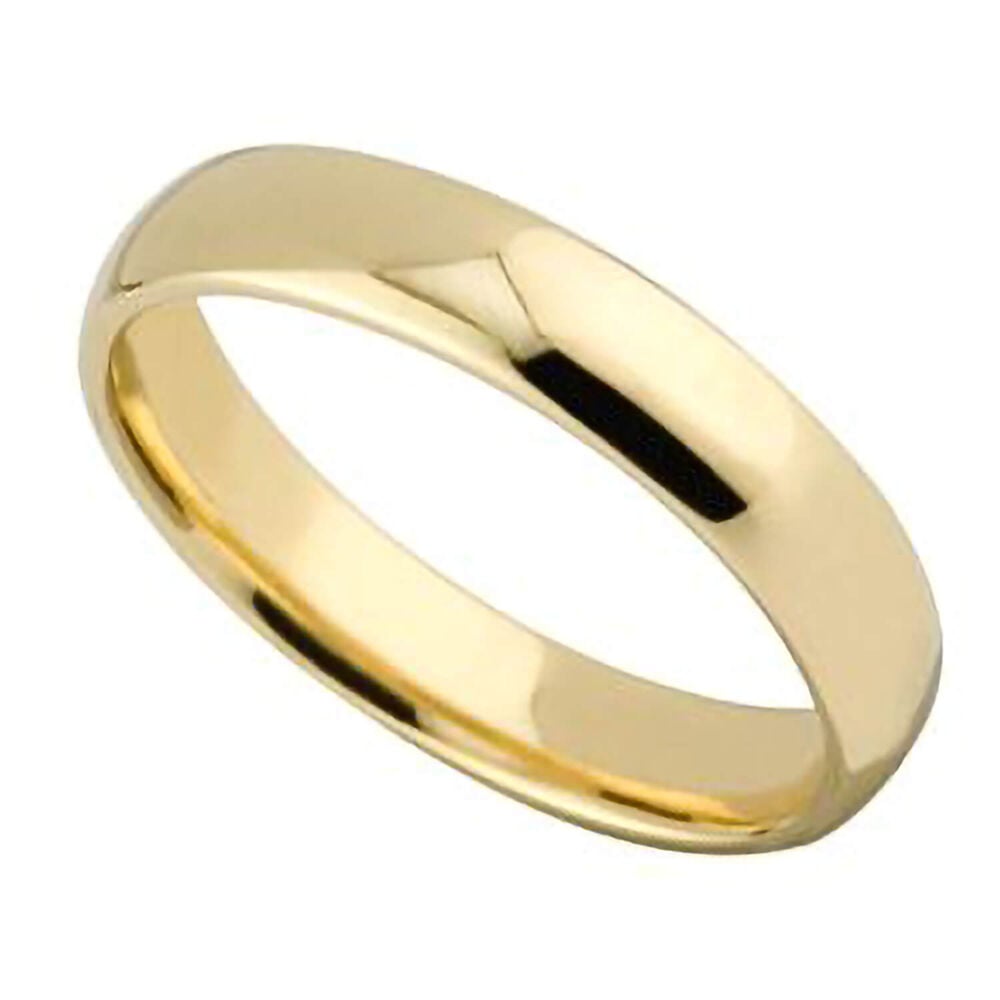 18ct gold 5mm superior court wedding ring image number 0