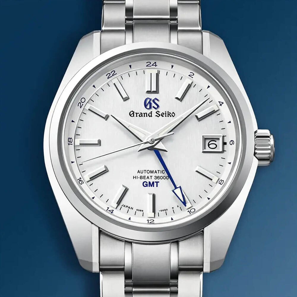 Grand Seiko Heritage Mechanical Hi-Beat GMT 44GS Anniversary Edition Titanium Bracelet Watch image number 3