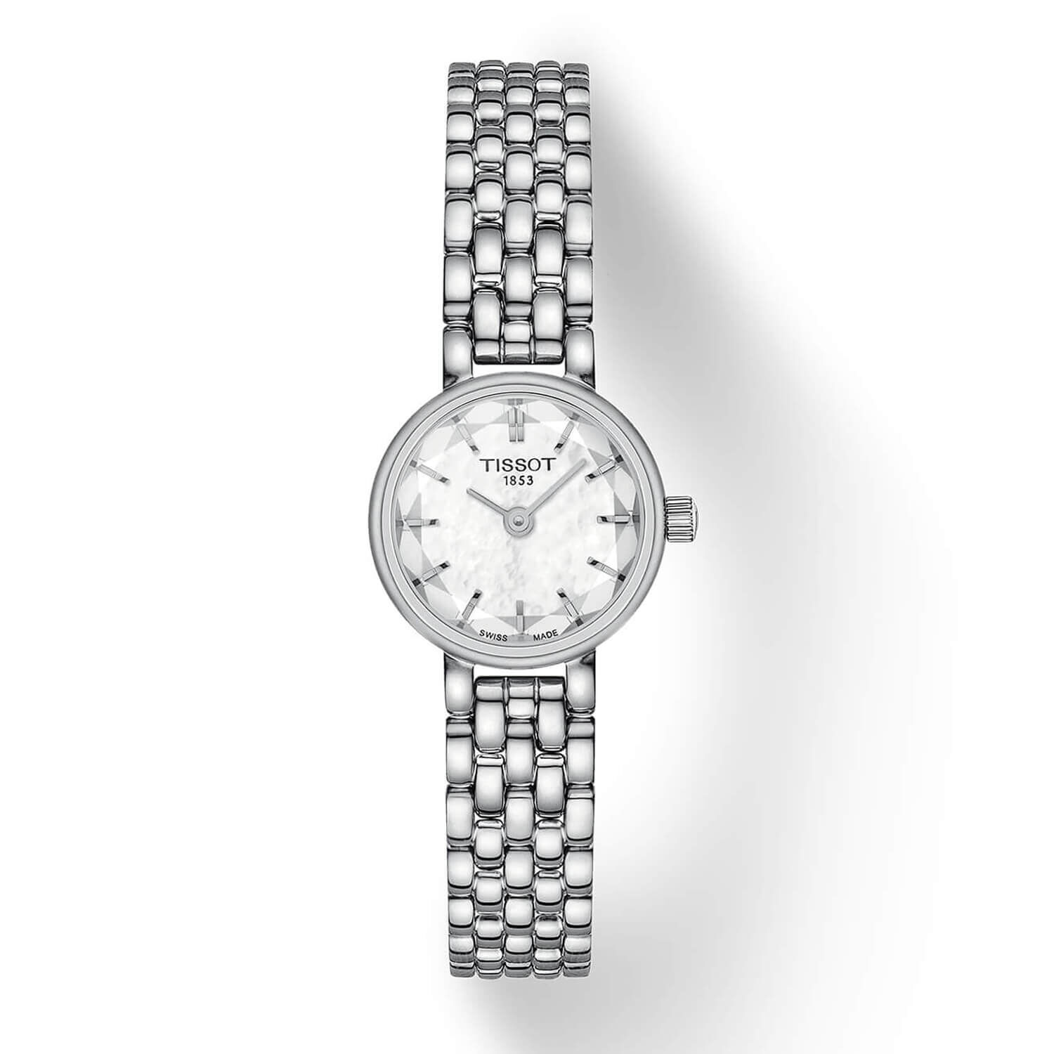 Tissot white mother shop of pearl
