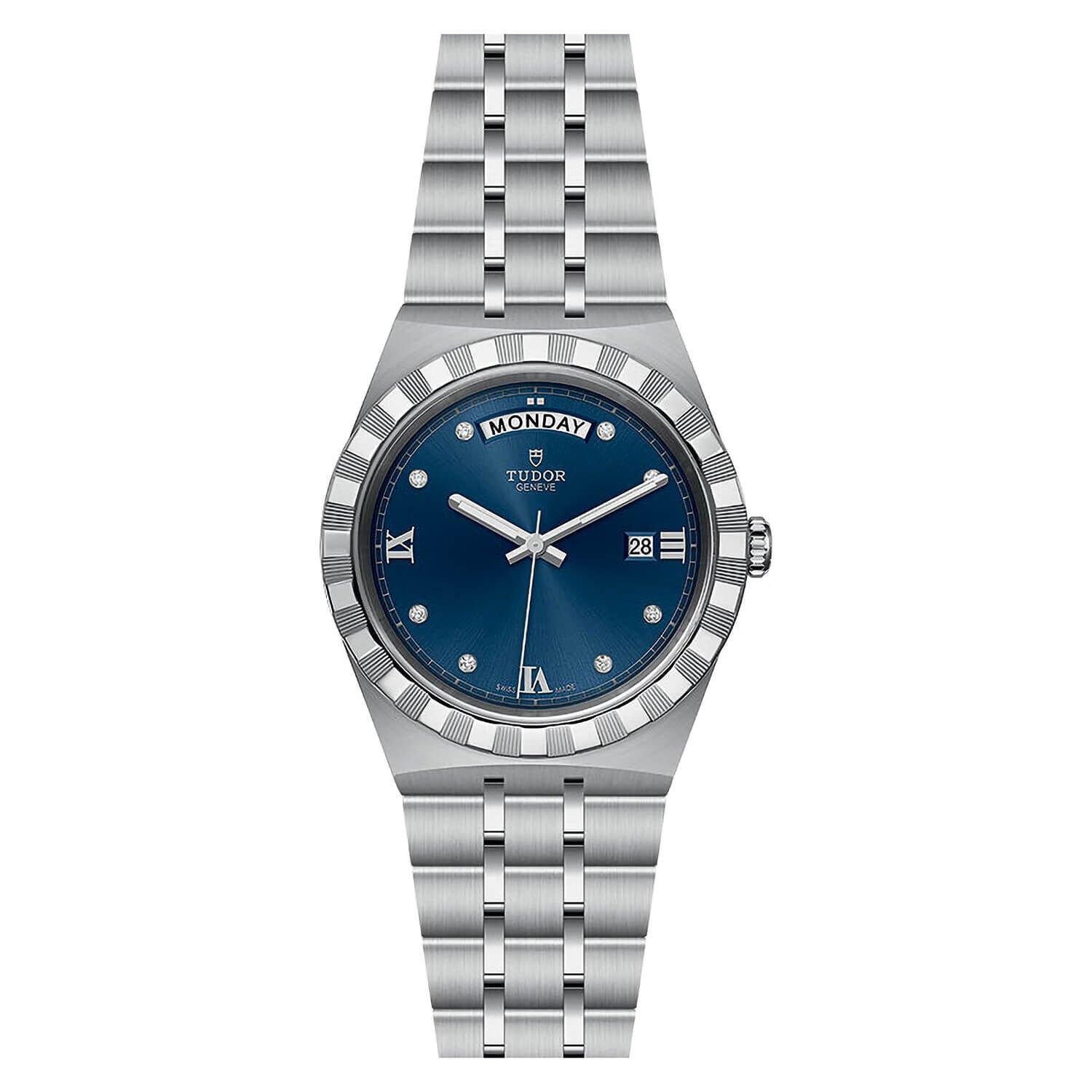Tudor day date blue dial outlet