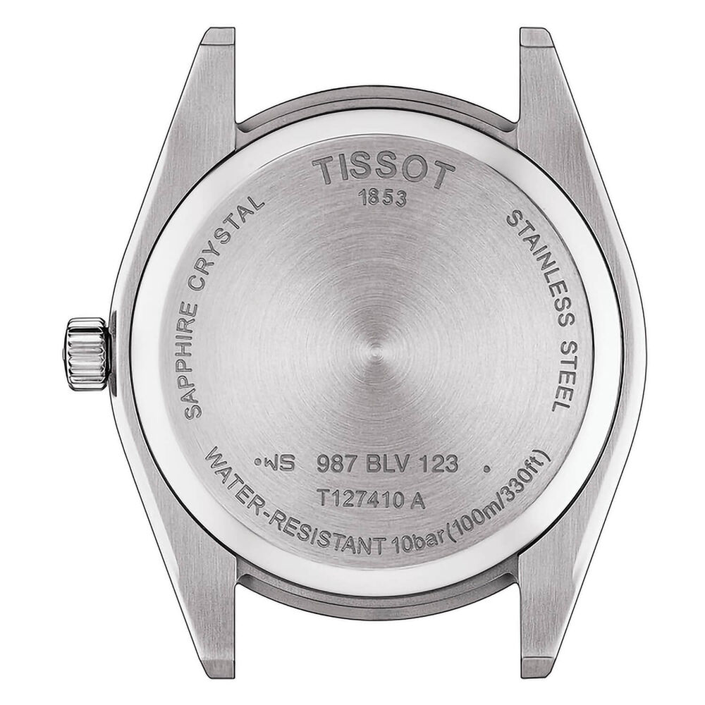 Tissot Gentleman Black Dial 40mm Mens Watch