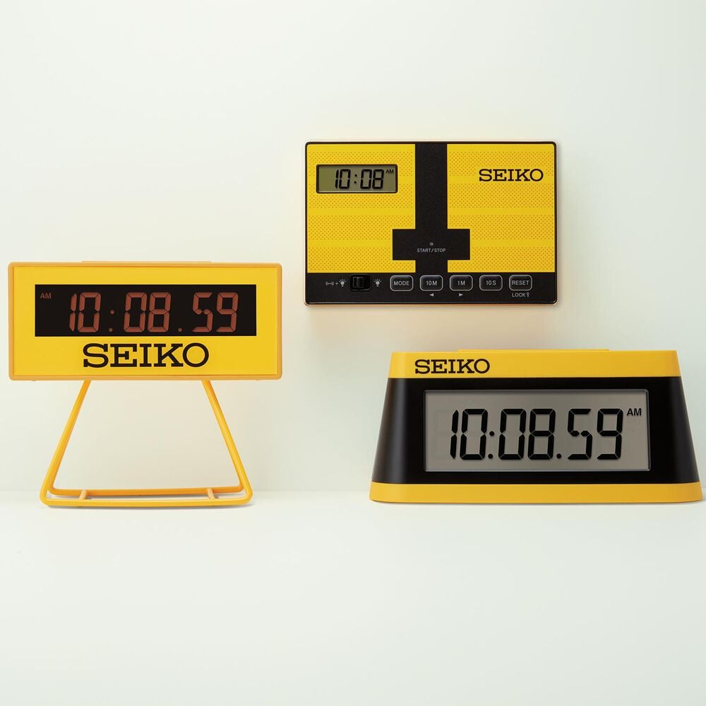 Seiko Sports Multi-Function Small Alarm Clock