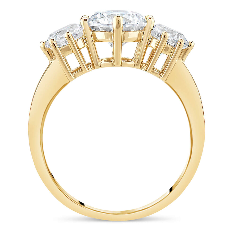 9ct Gold Dress Ring image number 2