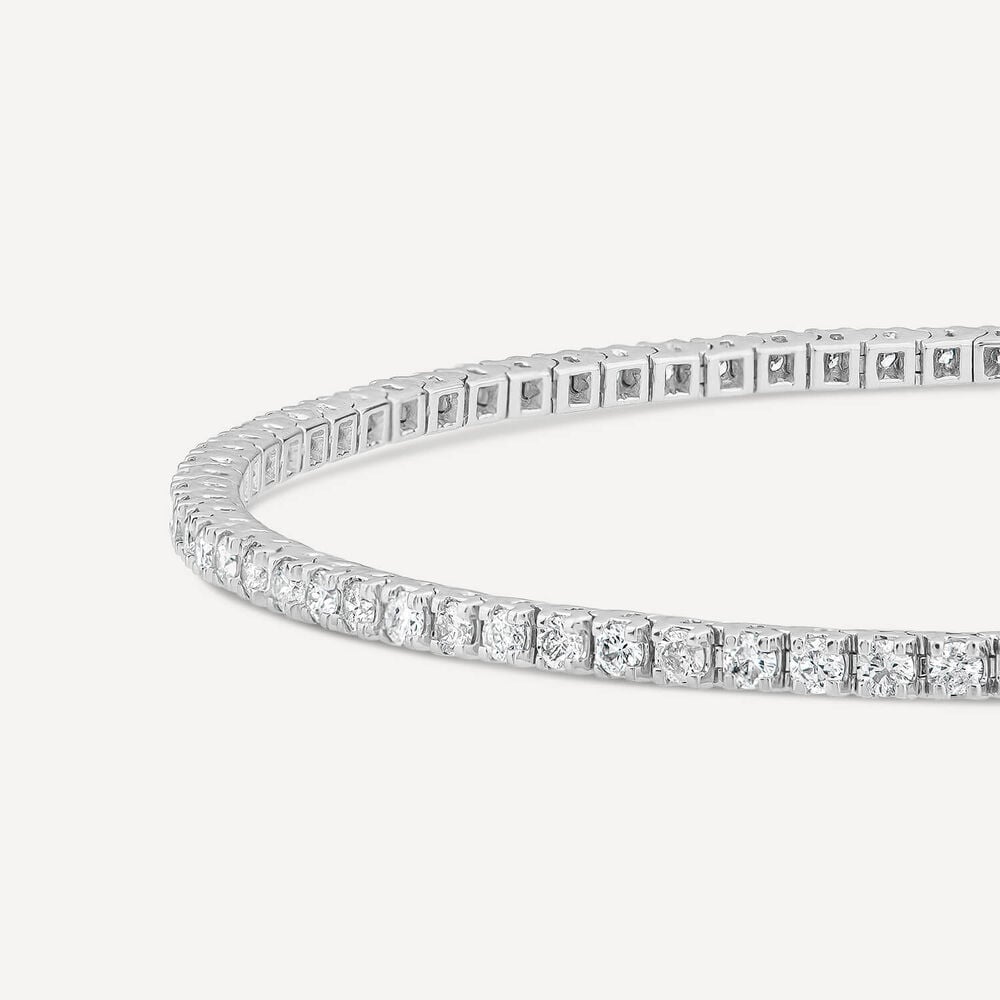 Platinum 2.00ct Diamond Tennis Bracelet