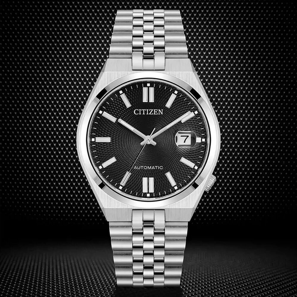 Citizen Tsuyosa 60 Automatic 40mm Black Dial Steel Bracelet Watch image number 4