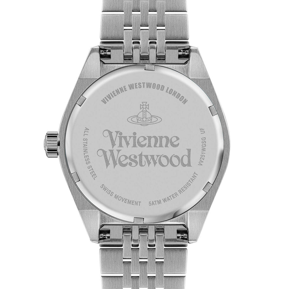 Vivienne Westwood Lady Sydenham 40mm Grey Dial Two Tone Steel Bracelet Watch image number 4
