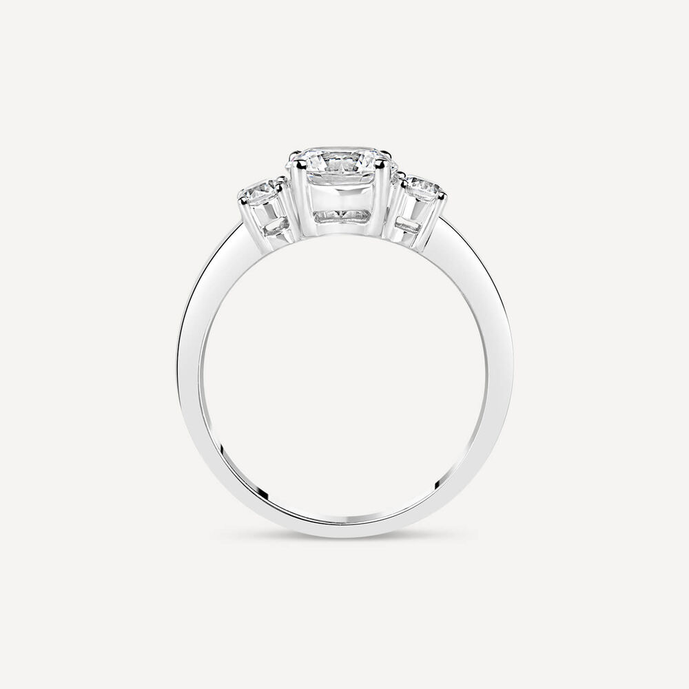 Ladies Sterling Silver Dress Ring image number 2