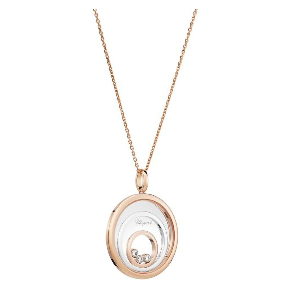 Chopard Jewellery Happy Spirit 18ct White Gold Diamond Pendant image number 1