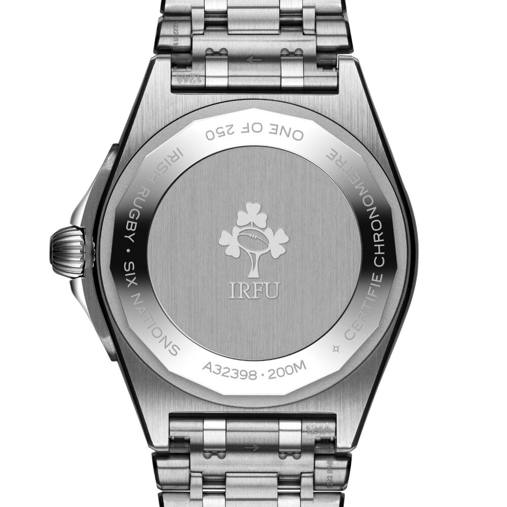 Breitling Chronomat GMT Six Nations Ireland 40mm Green Dial Steel Bracelet Watch image number 1