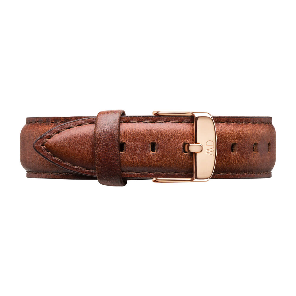 Daniel Wellington St Mawes 18mm Brown Leather Strap image number 0