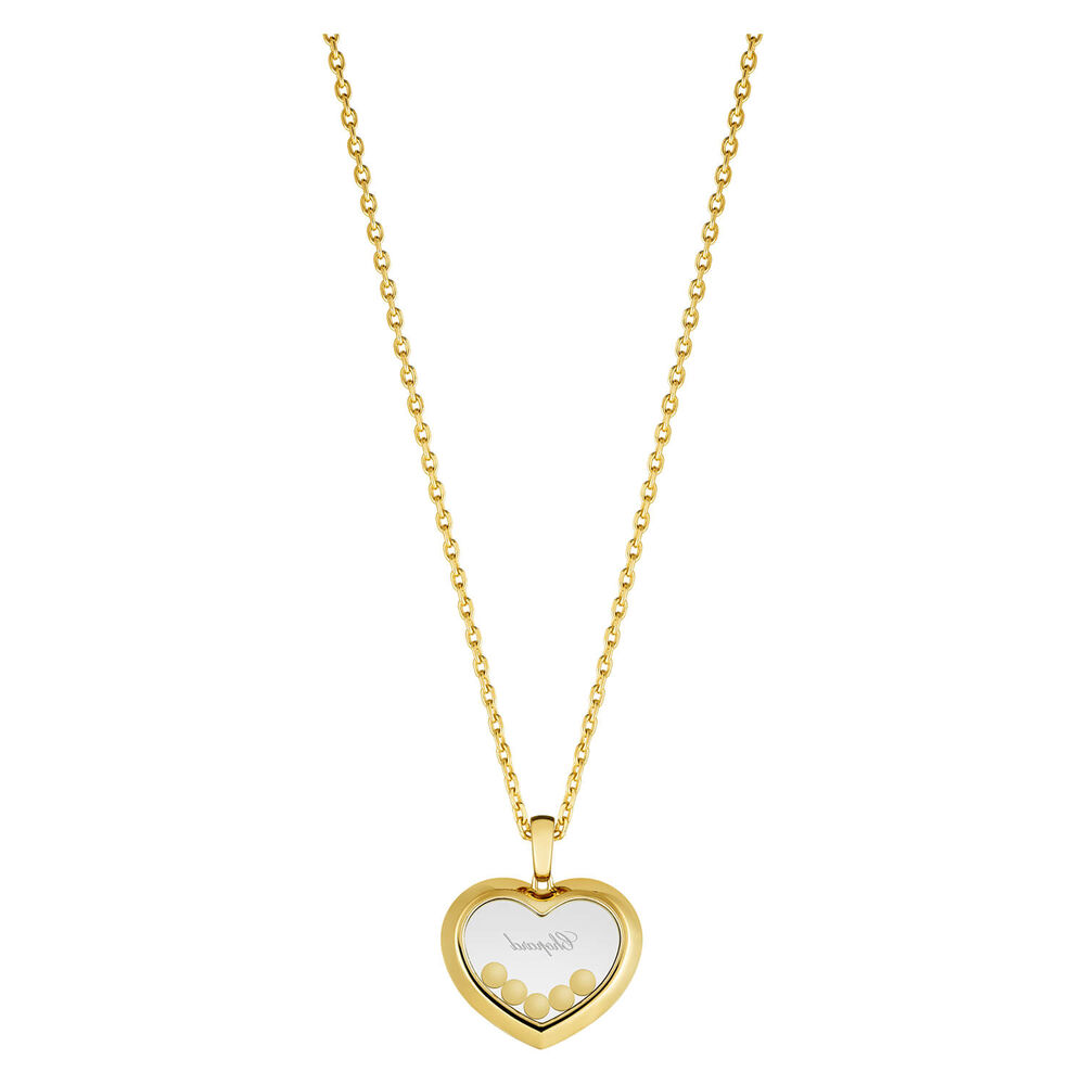 Chopard Happy Diamonds Icons Heart 18ct Yellow Gold 0.25ct Diamond Necklace image number 3