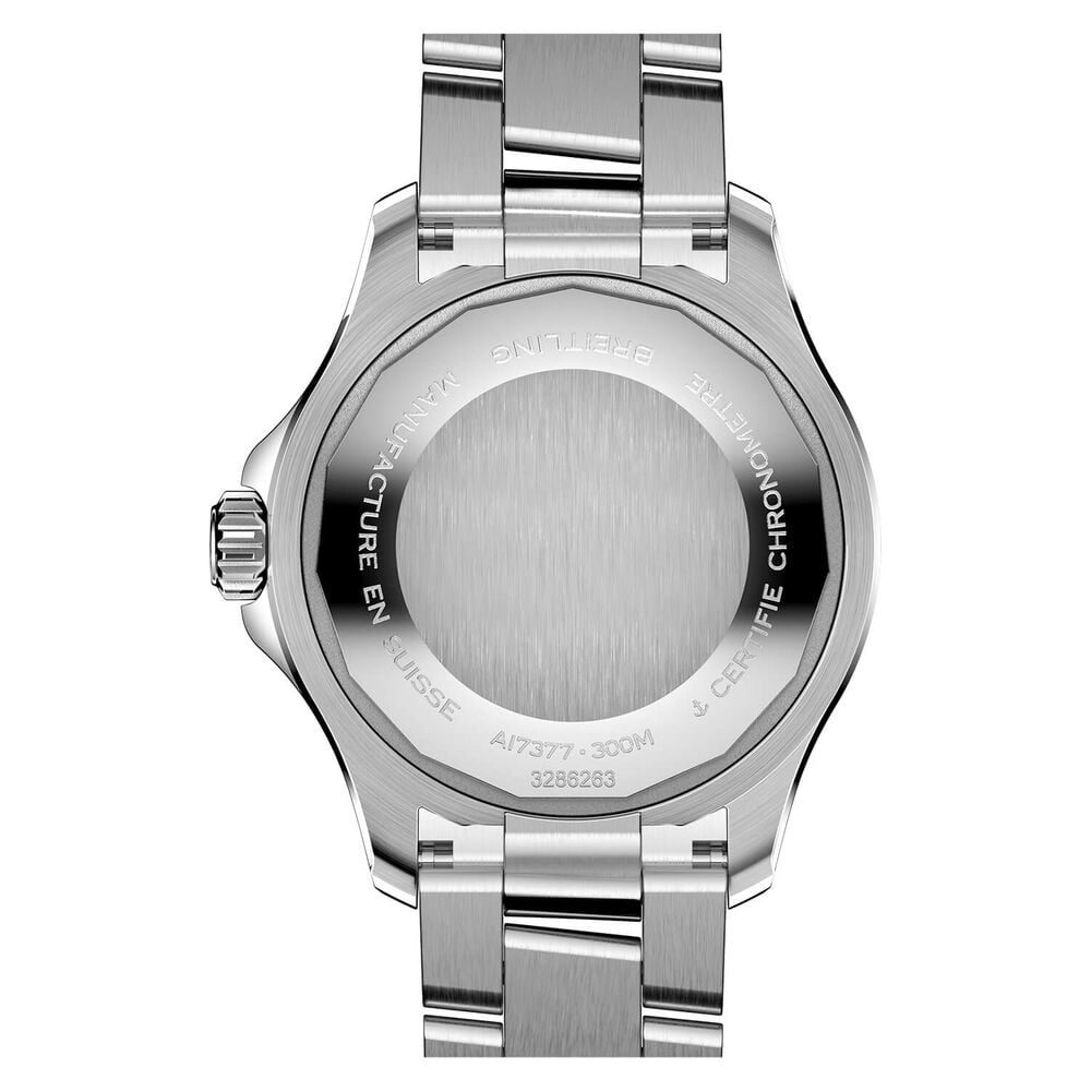 Breitling Superocean Automatic 36 Blue Dial Bracelet Watch image number 3