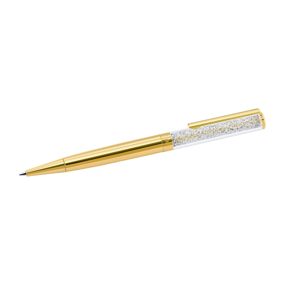 Swarovski Crystalline Pale Gold Plated Ballpoint Pen