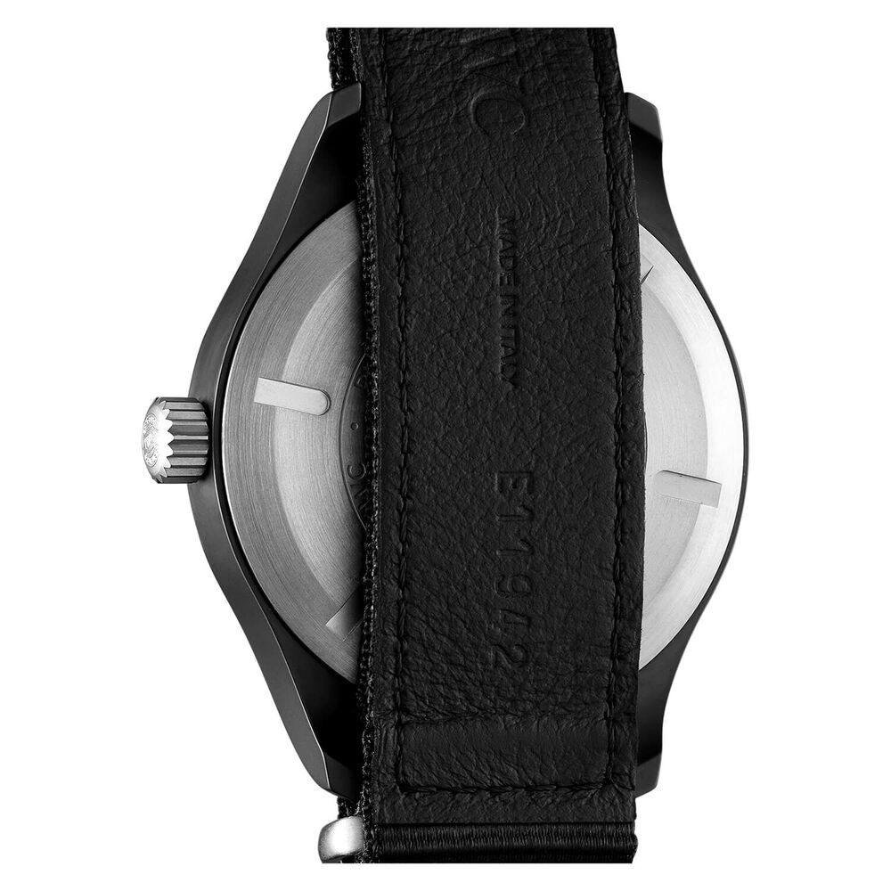 IWC Schaffhausen Pilot's Watch Automatic Top Gun Black Dial Strap Watch image number 4