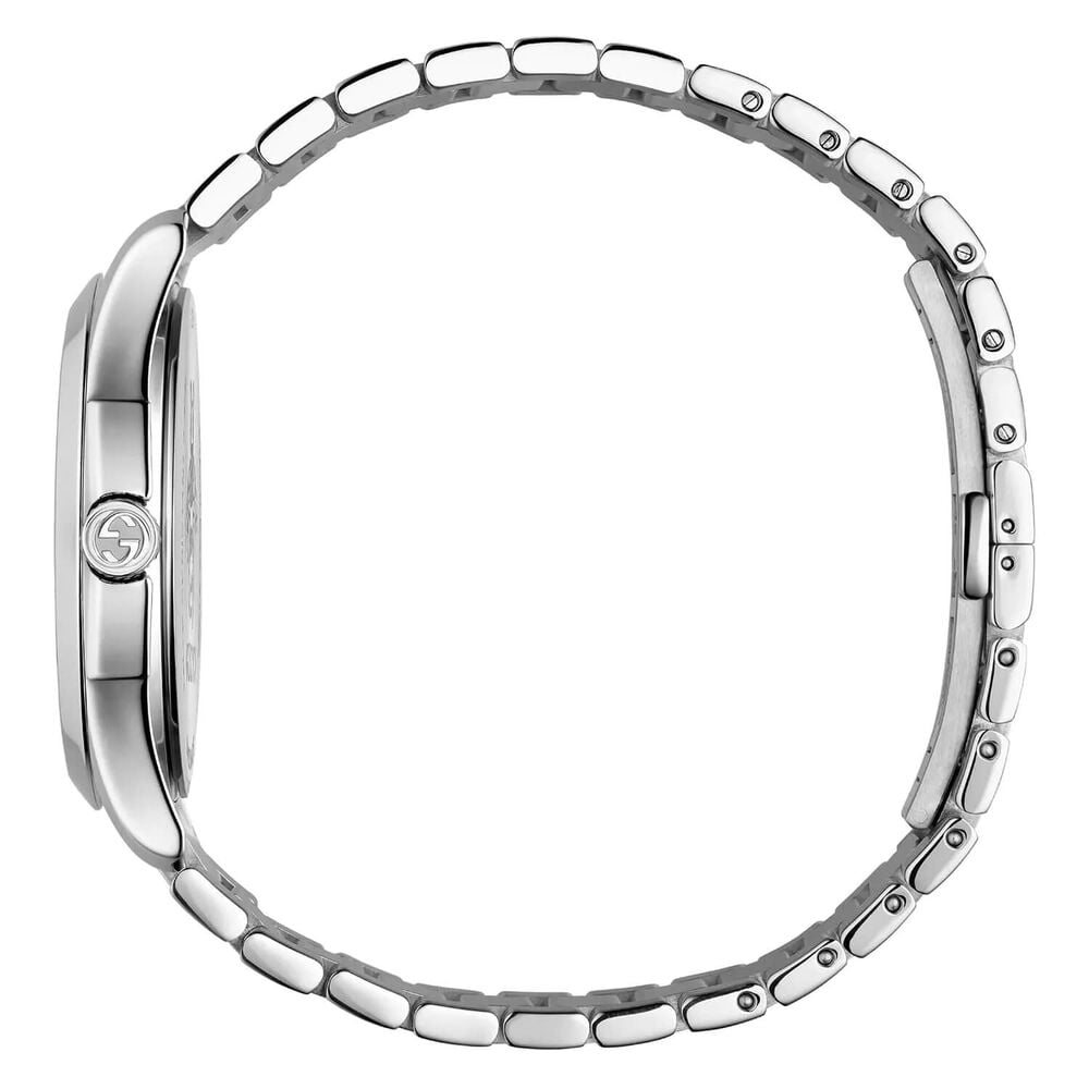 Gucci G-Timeless 38mm Black Dial Bracelet Men's Watch
