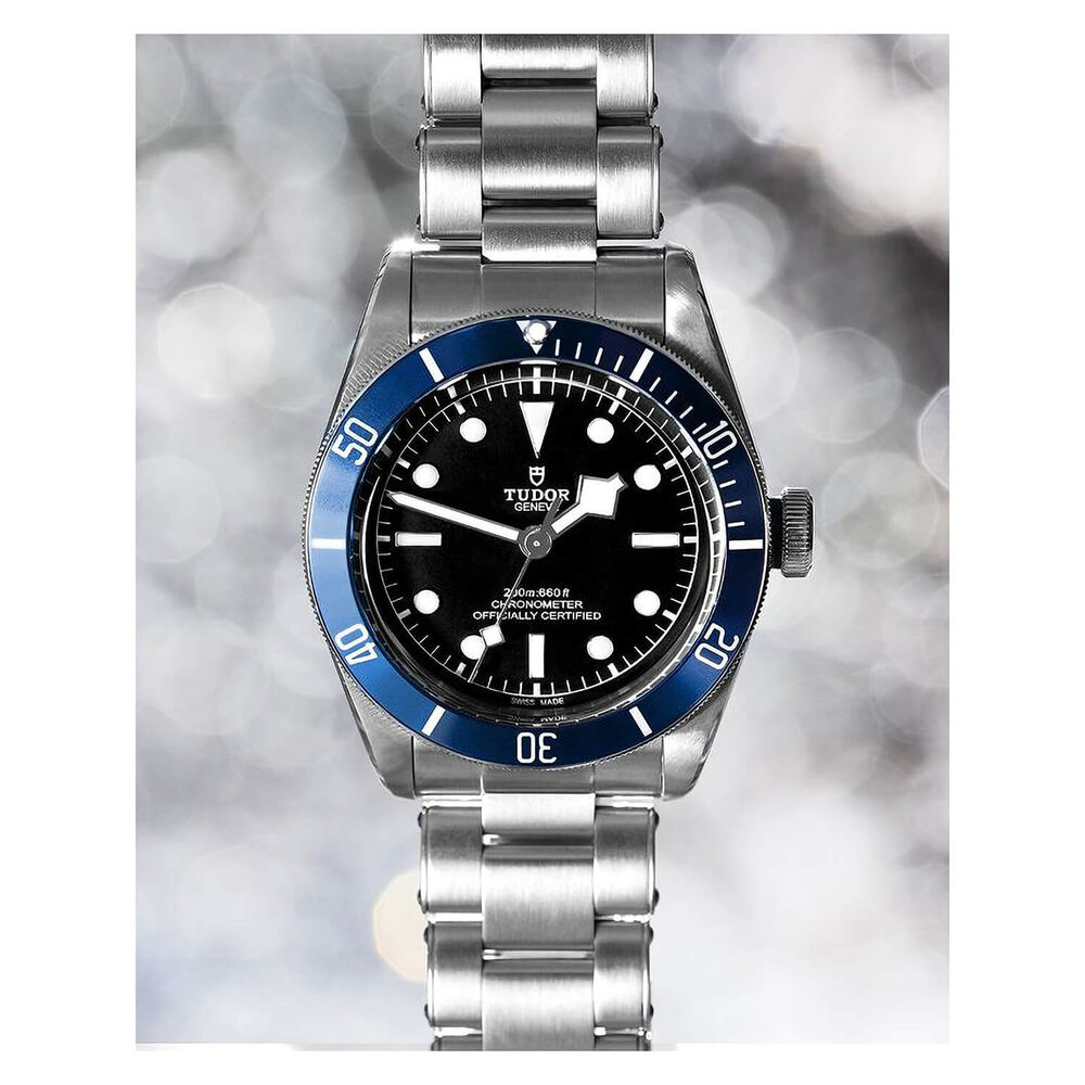 TUDOR Heritage Black Bay Navy-Blue Bezel Steel Men 