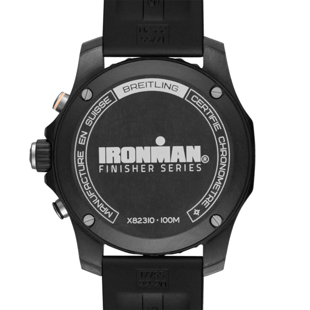 Breitling Endurance Pro Ironman Finisher 44mm Black Breitlight Case Rubber Strap Watch image number 3