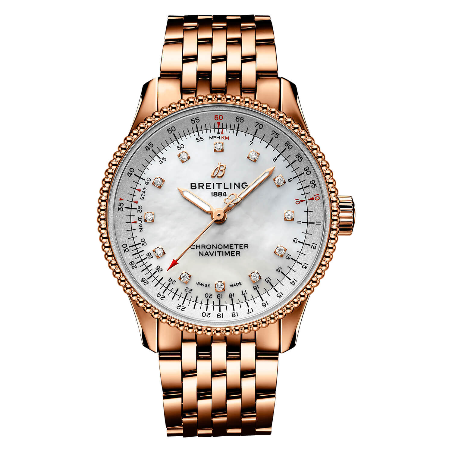 Breitling navitimer diamond bezel 2025