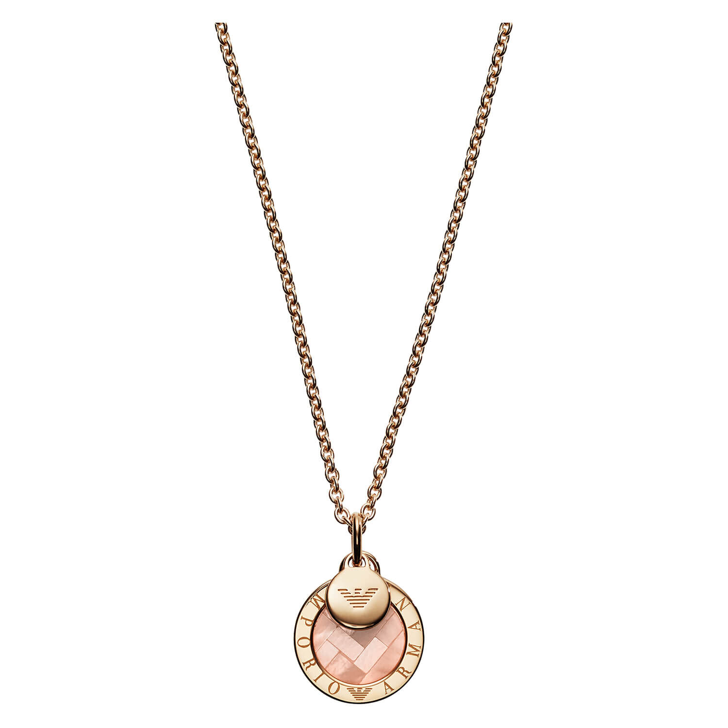 Emporio Armani Rose Gold-Tone Sterling Silver Station Necklace EG3524C –  Watch Station® - Hong Kong Official Site for Authentic Designer Watches,  Smartwatches & Jewelry