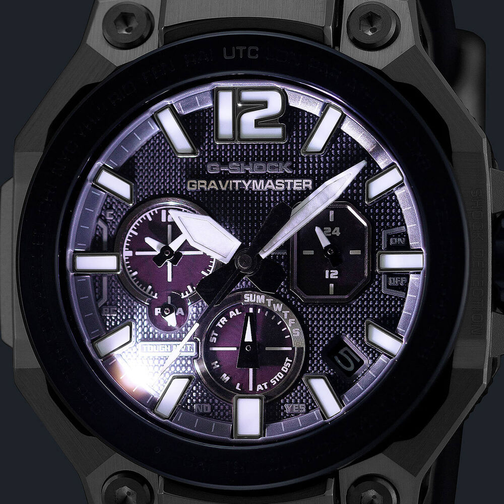 G-SHOCK Master of G Gravitymaster 56.7mm Black Dial & Grey Strap Watch