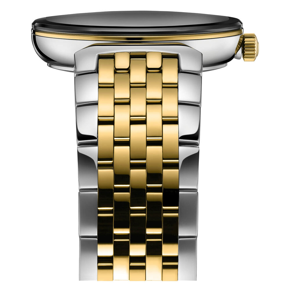Rado Florence 38MM Dial Diamond Dot Steel And Yellow Gold Case Bracelet Watch