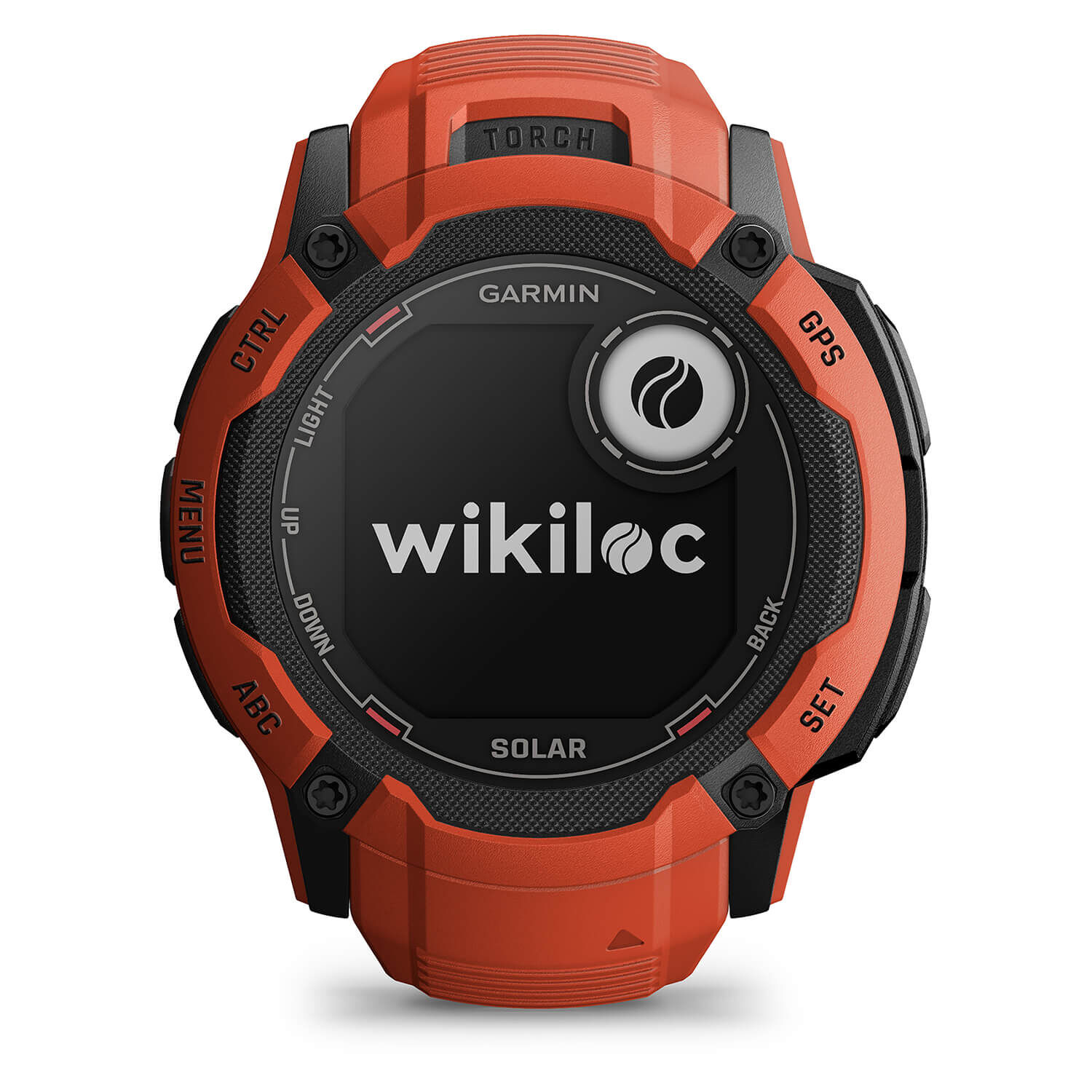 Garmin instinct top flame red