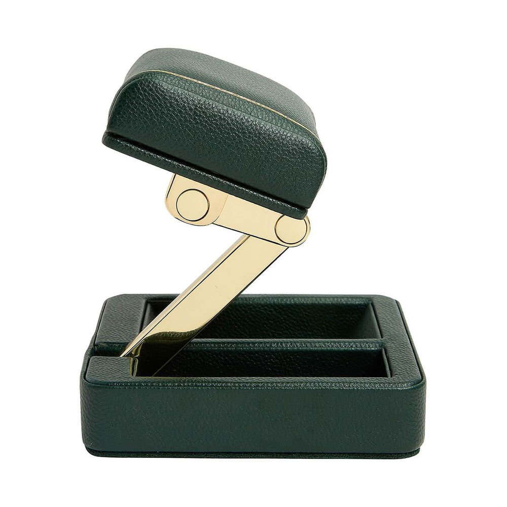 WOLF British Racing Green Single Travel Watch Stand